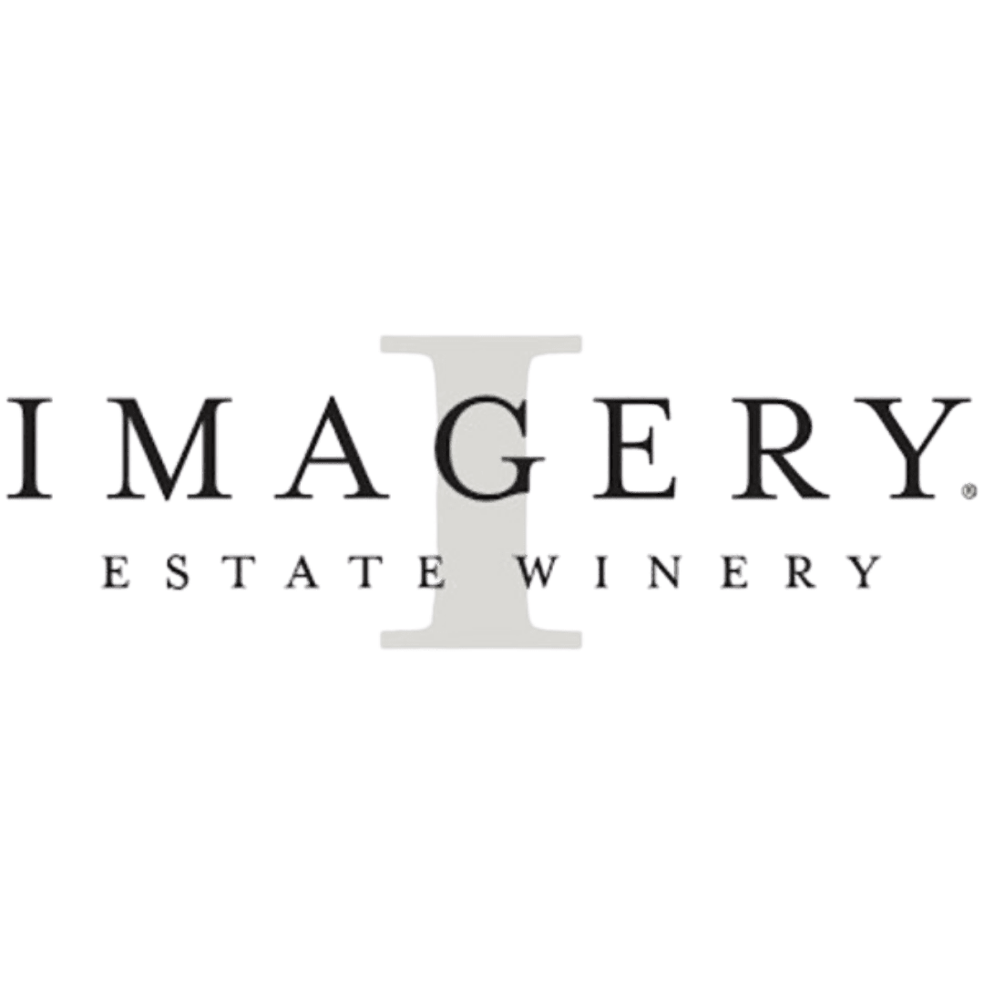 Imagery Estate Winery logo with large 'I' and winery name.